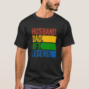 Mens Husband Dad Nft Legend Crypto Father Quote T-Shirt