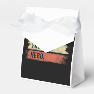 Mens Husband Daddy Fireman Hero Firefighter Favour Box