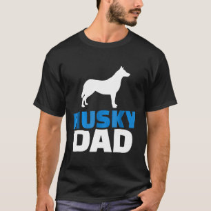 Mens Husky Dad T-Shirt