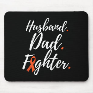 Mens Husnd Dad Fighter Rsd Crps Awareness Mouse Mat