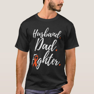 Mens Husnd Dad Fighter Rsd Crps Awareness T-Shirt