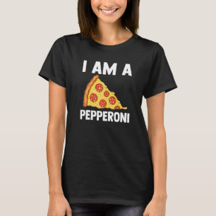 Mens I Am A Pepperoni Perfect Italian Meal Peppero T-Shirt