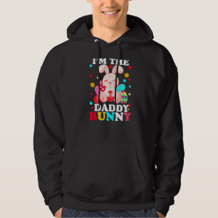 Mens I Am The Daddy Bunny Cute Matching Family Ea Hoodie