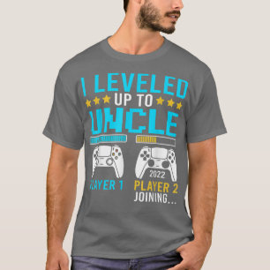 Mens I Leveled Up To Uncle Gamer Apparel, New Uncl T-Shirt