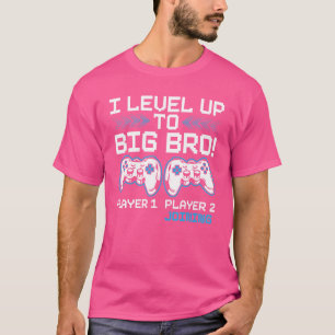 Mens I Levelled Up To Big Bro Gamer Big Brother Vi T-Shirt