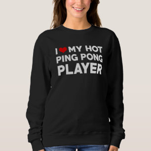 Mens I Love My Hot Husband Racer Fiance Sweatshirt
