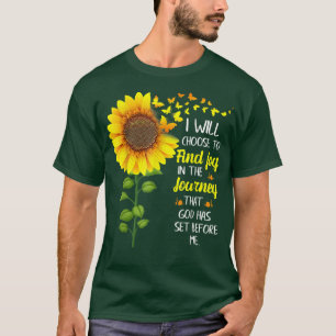 Mens I will choose to find joy in journey Hippie S T-Shirt