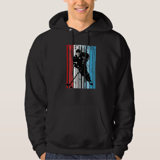 Mens Ice Hockey 24th Birthday Player Motivational  Hoodie