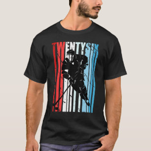 Mens Ice Hockey 26th Birthday Player Motivational  T-Shirt