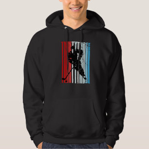 Mens Ice Hockey 33rd Birthday Player Motivational  Hoodie