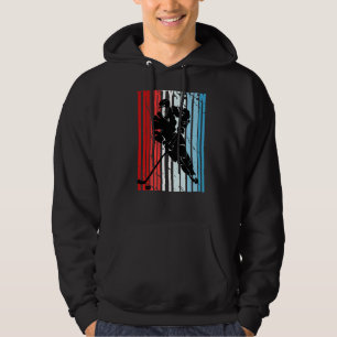 Mens Ice Hockey 37th Birthday Player Motivational  Hoodie
