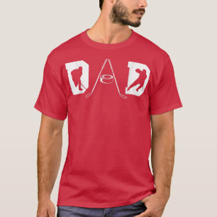 Mens Ice Hockey Dad Player Coach Winter Sports Lov T-Shirt