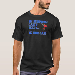Mens If Nonno Can't Fix It No One Can Italian Gran T-Shirt