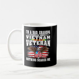 Mens I'm A Dad Grandpa And Vietnam Veteran - Nothi Coffee Mug