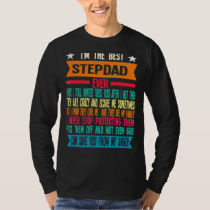 Mens I'm The Best Stepdad Ever Stepfather T-Shirt