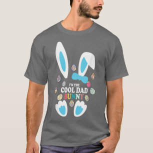 Mens I'm The Cool Dad Bunny Matching Family Easter T-Shirt
