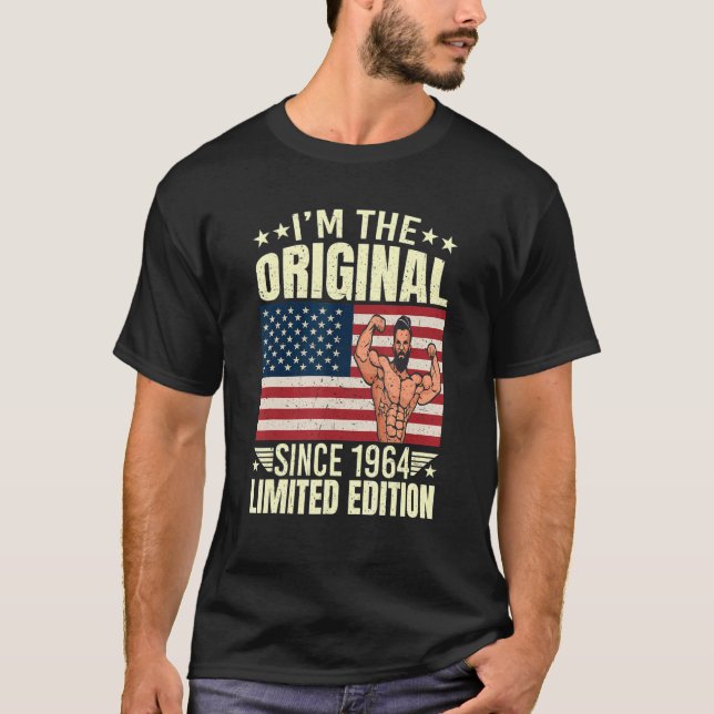Mens I'm The Original Since 1964  Cool Style Retro T-Shirt (Front)