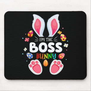 Mens I'm The Papa Bunny Matching Family Easter Par Mouse Mat