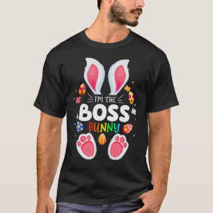 Mens I'm The Papa Bunny Matching Family Easter Par T-Shirt