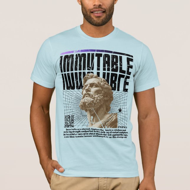 Men's Immutable Statue Graphic Tee (Front)