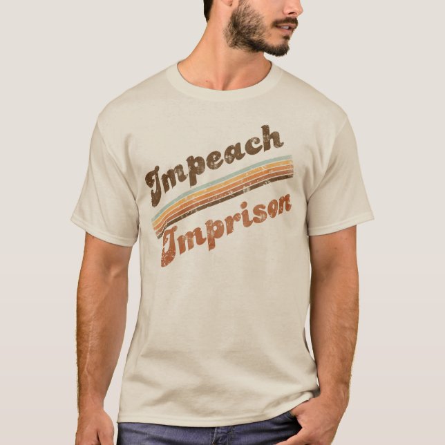 Men's Impeach | Imprison T-Shirt (Front)