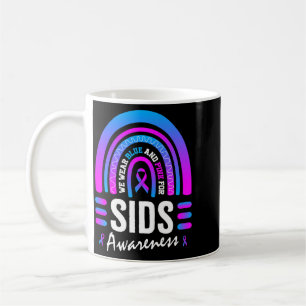 Mens In October Wear Pink Blue For Sids Awareness Coffee Mug