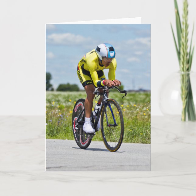 Mens Individual Time Trial No 3 Card (Front)