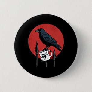 Mens Is He Vintage Government Agencyd Yet 6 Cm Round Badge