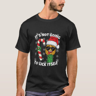 Mens It s Not Going To Lick Itself Christmas Swing T-Shirt