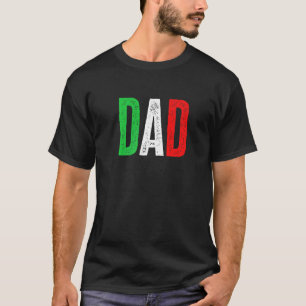 Mens Italian Culture Family Italy Born Dad T-Shirt