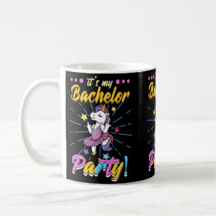 Mens Its My Bachelor Party Groom Performance Coffee Mug