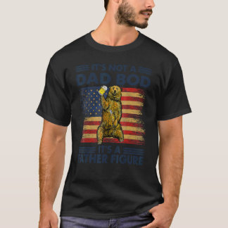 Mens It's Not A Dad Bod It's A Father Figure Fathe T-Shirt