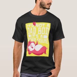 Mens Its Not A Dad Bod Its A Father Figure Hamster T-Shirt