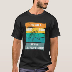 Mens Its Not A Dad BOD Its A Father Figure Horse V T-Shirt
