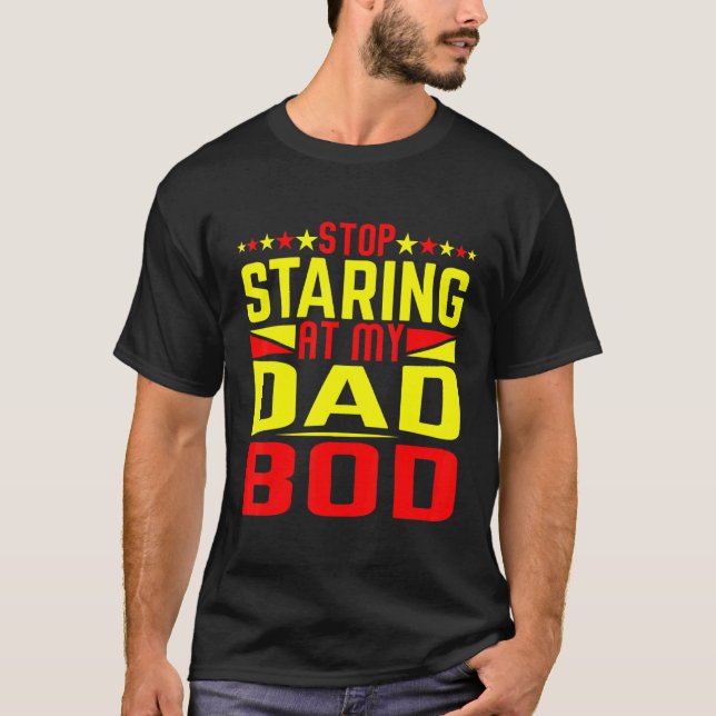 Mens Its Not A Dad Bod Its A Father Figure Tee For (Front)