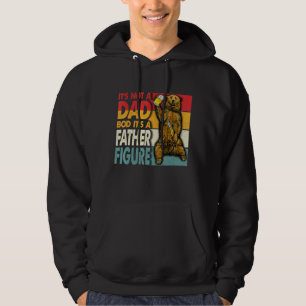 Mens It's Not A Dad Bod It's Father Figure Vintage Hoodie
