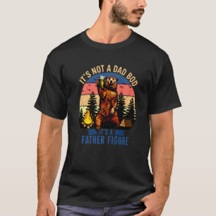 Mens It's Not A Dad Bod It's Father Figure Vintage T-Shirt