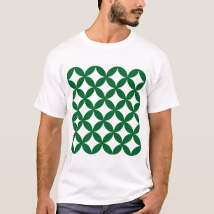 Men's Japanese Green Shippo Pattern T-Shirt – Trad