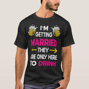 Mens JGA Costume Men Stag Night Groom40 T-Shirt