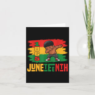 Mens Juneteenth Remembering My Ancestors For Afric Card