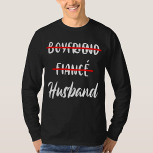 Mens Just Married His and Hers Newly Married C T-Shirt