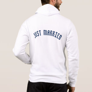 Men's Just Married Hoodie