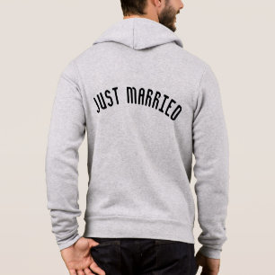 Men's Just Married Hoodie