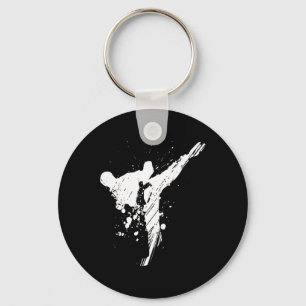 Mens Karate Shirt Key Ring