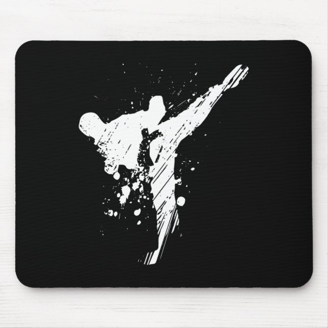 Mens Karate Shirt  Mouse Mat (Front)
