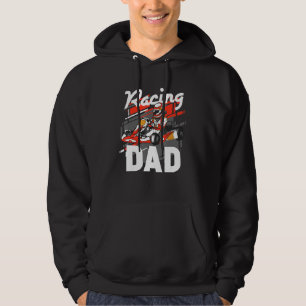 Mens Kart Dad Daddy Pit Crew Racing Go Kart Speedw Hoodie