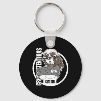 Mens Kawaii Anime Manga Babe Girl Cosplay Gifts Key Ring