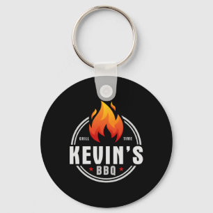 Mens Kevin's Bbq Key Ring