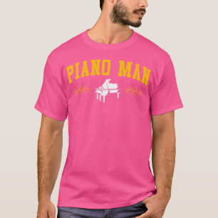 Mens Keyboard Musician I Am The Piano Man T-Shirt