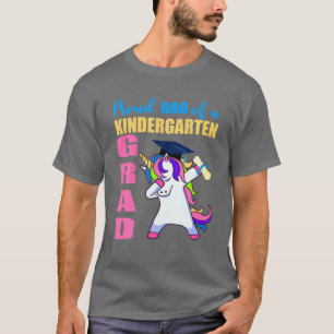 Mens Kindergarten Graduation Ideas Unicorn Matchin T-Shirt